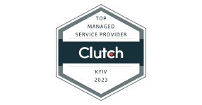 Clutch top managed service provider kyiv 2023 - Industry recognitions