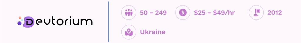 devtorium 1024x148 - TOP 10 AI Solutions Development Companies