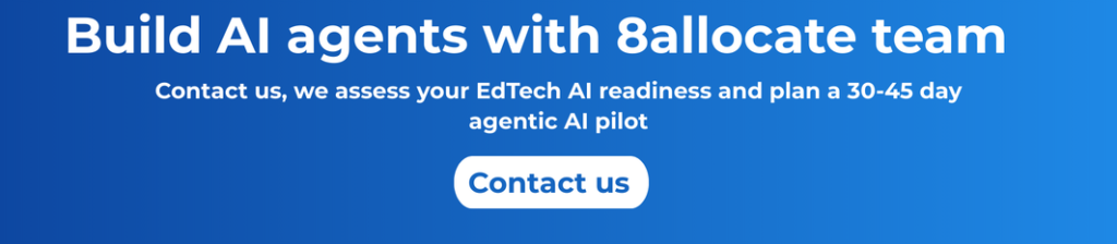 Agentic AI in Education: Use Cases, Trends, and Implementation Playbook cta 2 edtehc ai 1 1024x224 - Agentic AI in Education: Use Cases, Trends, and Implementation Playbook