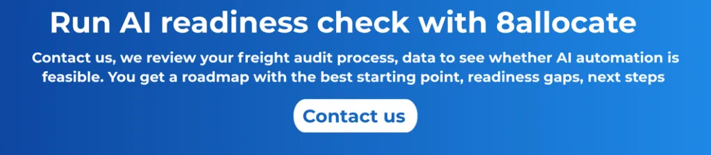AI Freight Audit Automation Readiness: How to Start Without an Internal Data Team Have Questions 5 1024x224 - AI Freight Audit Automation Readiness: How to Start Without an Internal Data Team