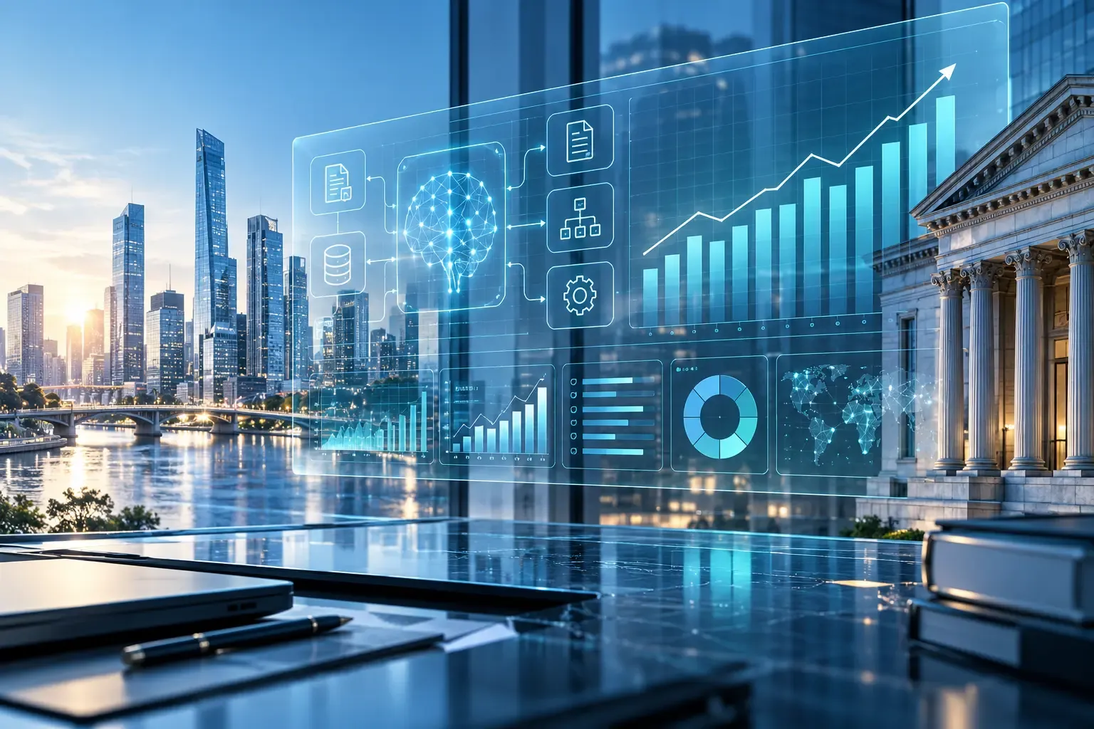 AI ROI financial services
